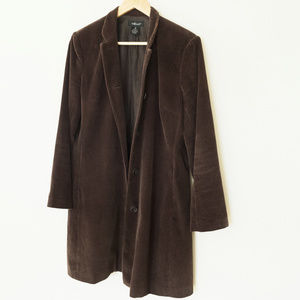 Willi Smith Long Corduroy Jacket